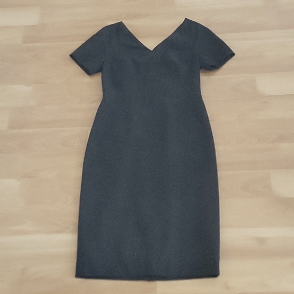 Elegant black sheath dress